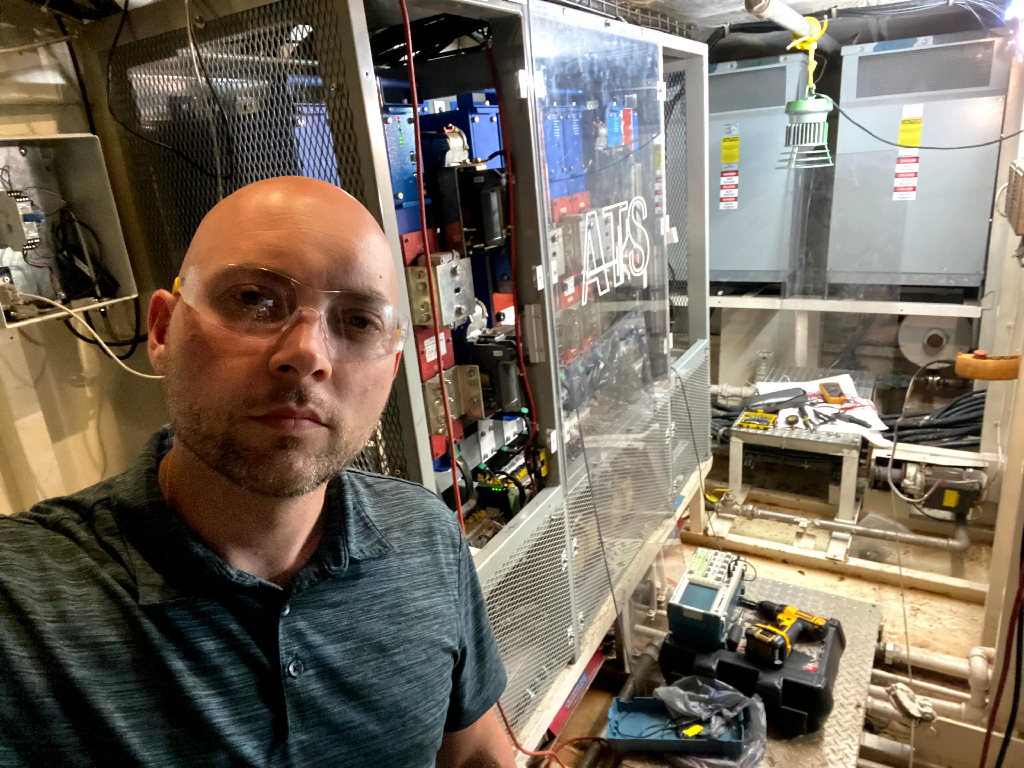 2019 Lowcountry Controller Rack Selfie2