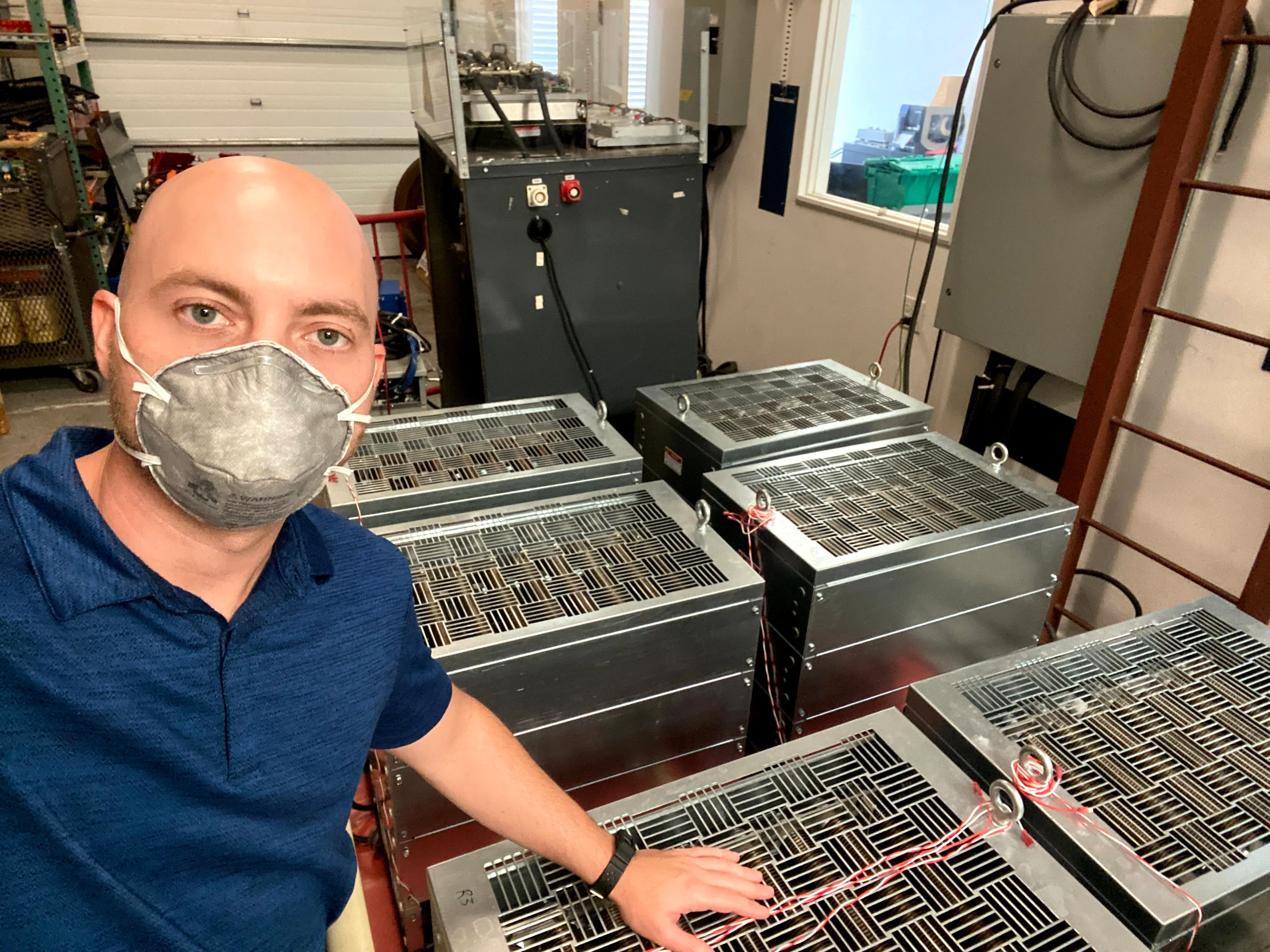 20200420 Selfie With Resistor Bank