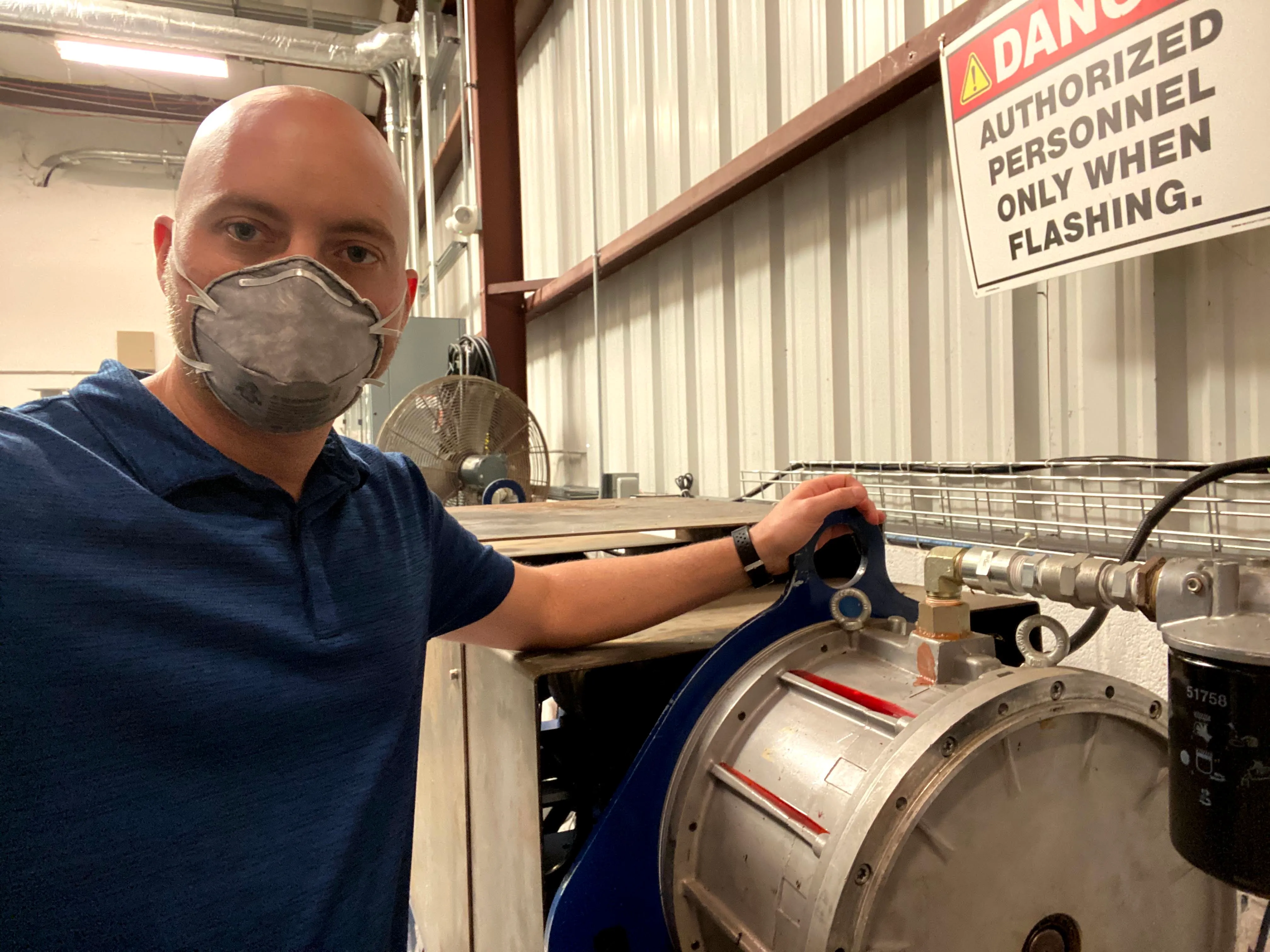 20200420 Selfie With Weeping Motor