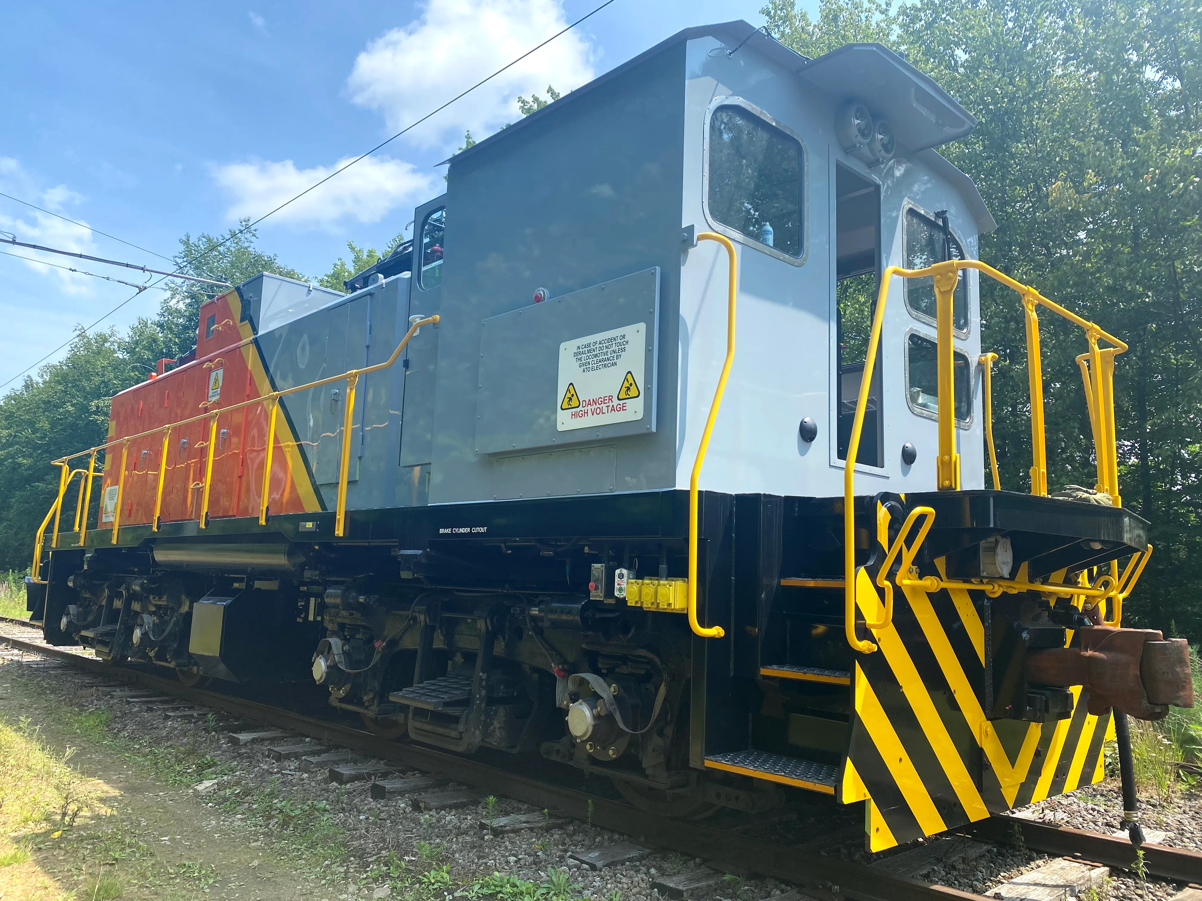 20210812 Brookville Overhead Loco