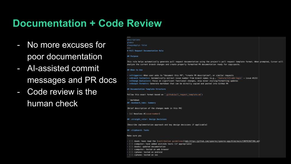 Documentation, code review, and key takeaways