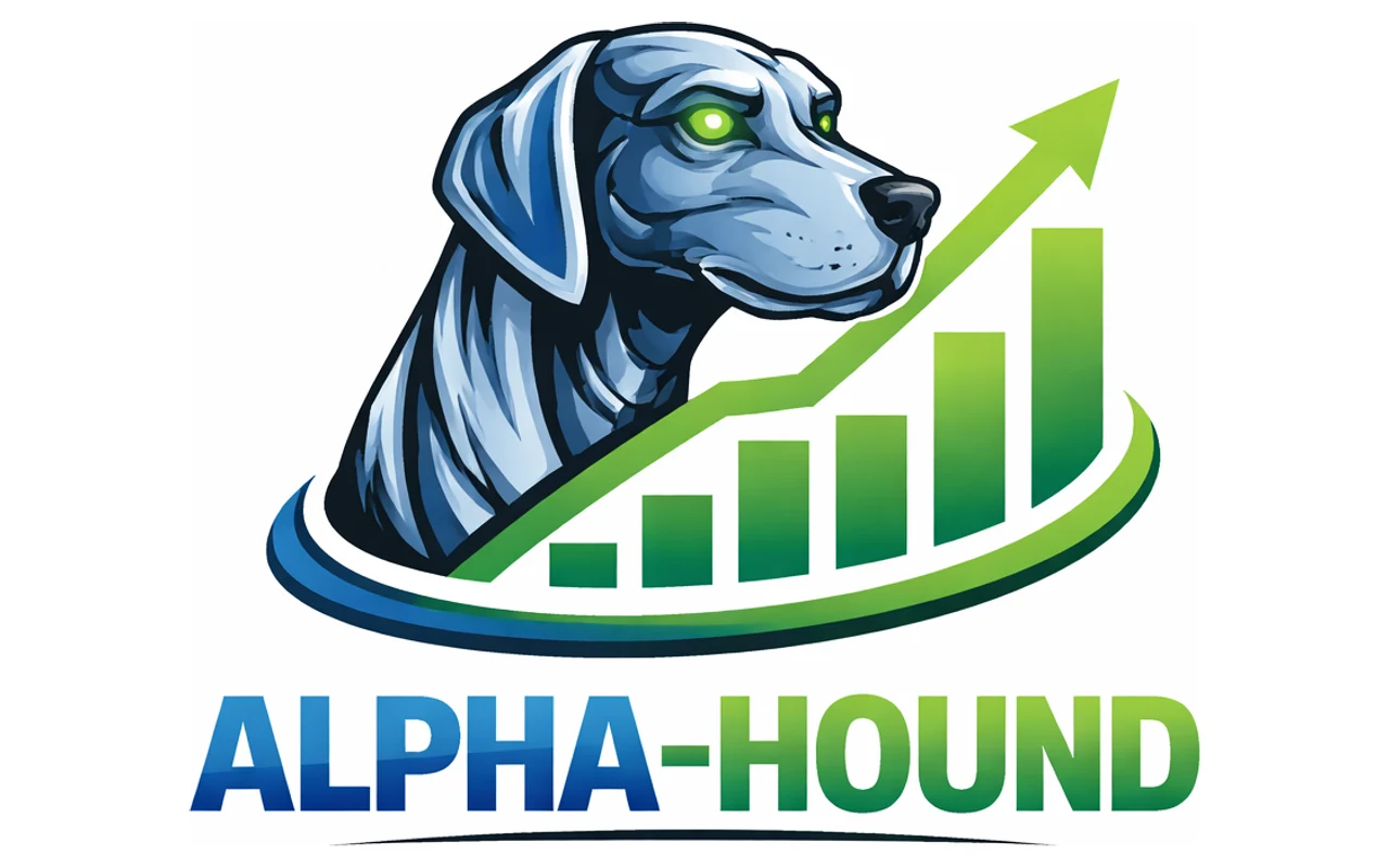 The AlphaHound logo