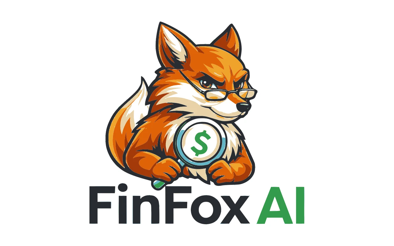 The FinFox AI logo